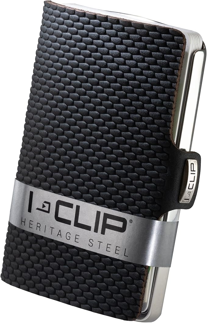 I-CLIP-Edelstahl-Geldbeutel