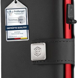 trinity premium slim wallet mit münzfach