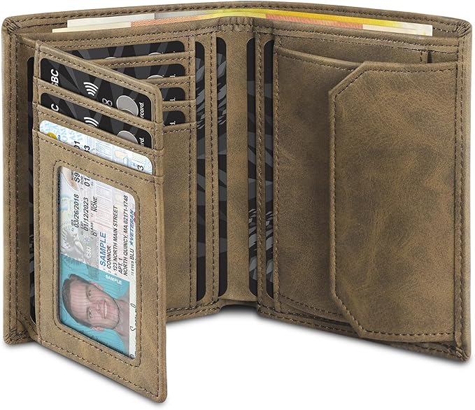 tenbst geldbörse für herren mit rfid schutz
