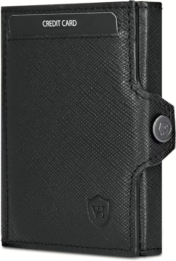 von heesen slim wallet mit xl münzfach